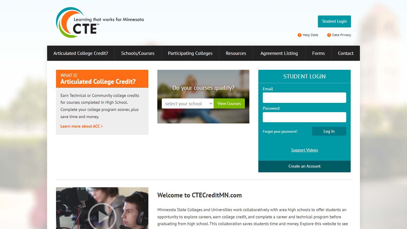 Minnesota Community and Technical College Credit Program